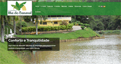 Desktop Screenshot of enseadailhadobananal.com.br